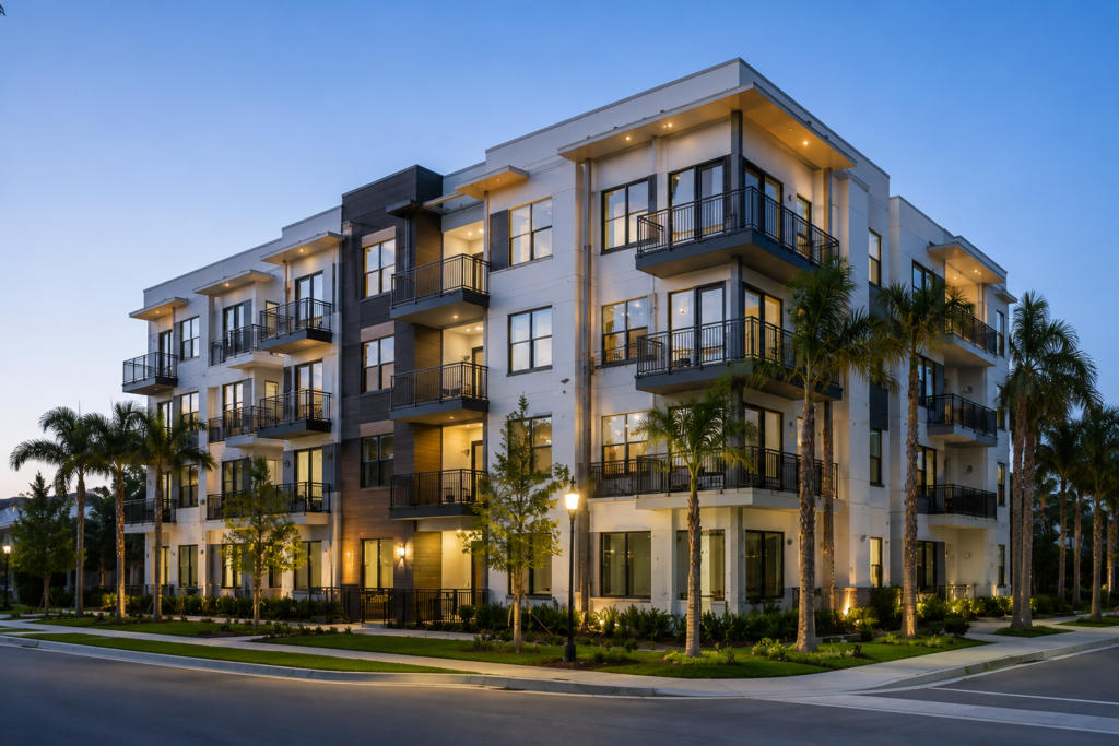 blue palm residential website second pic